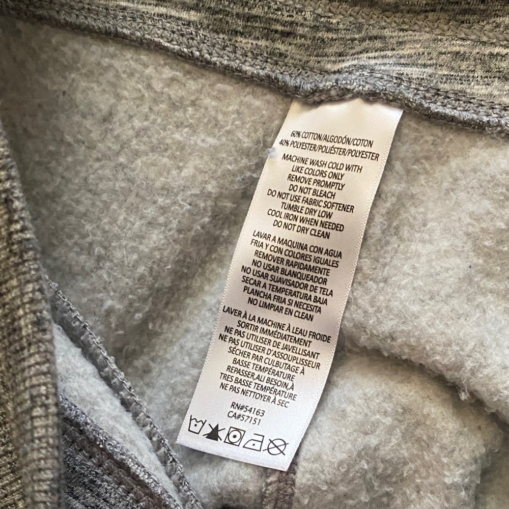 Calvin Klein Performance Heather Gray Women's Jogger Track Pants - Picture 4 of 4
